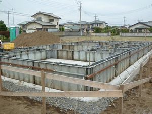 東海村　新築　土間コンクリート