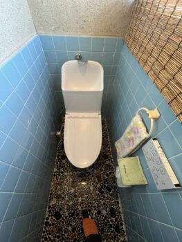 ひたちなか市でトイレリフォームが完了しました