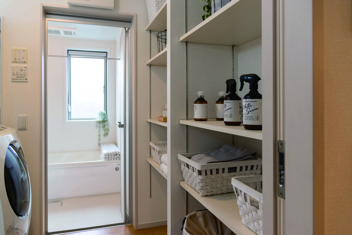 収納計画にこだっわった規格住宅