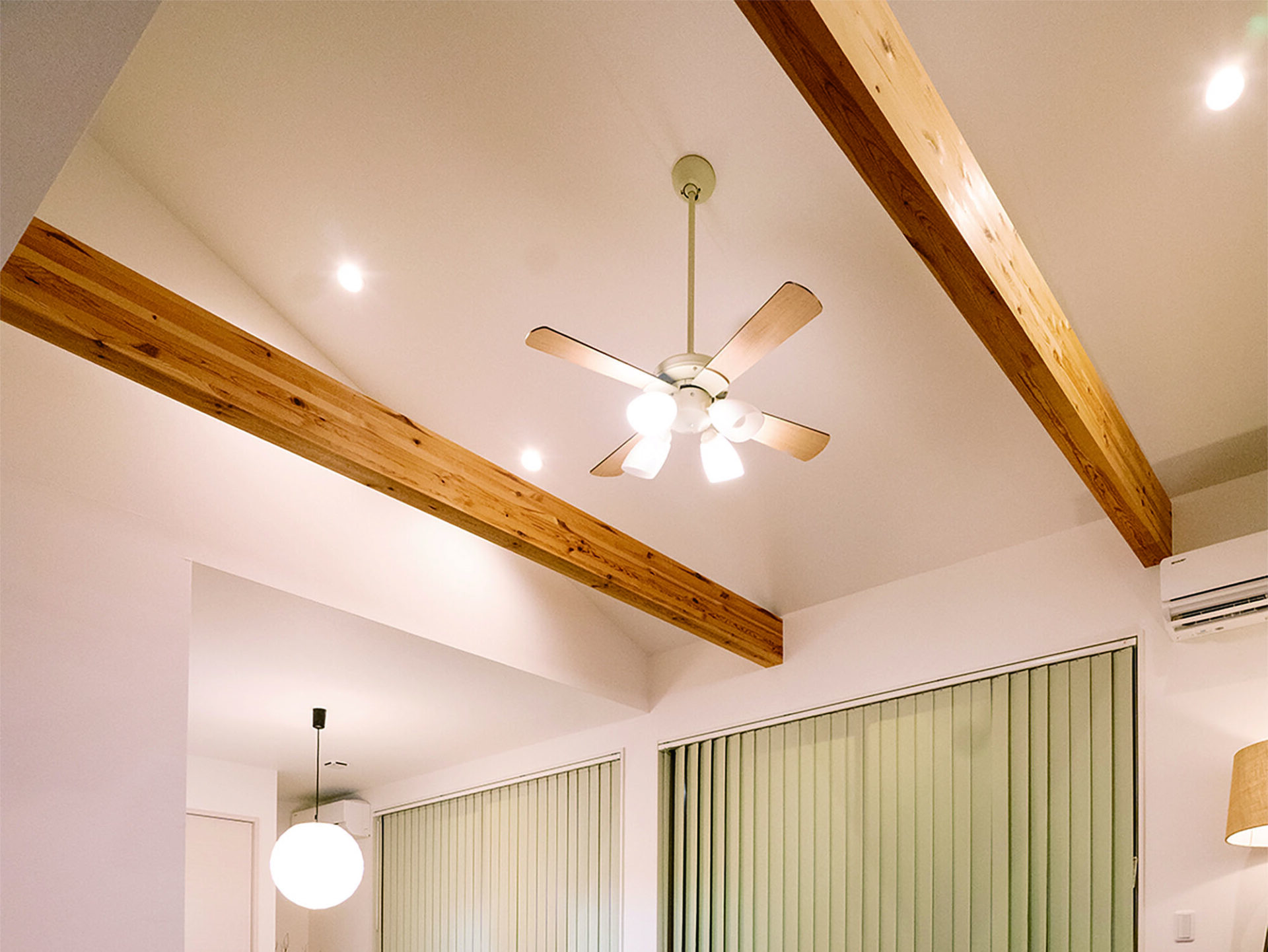 お客様に人気の吹き抜け